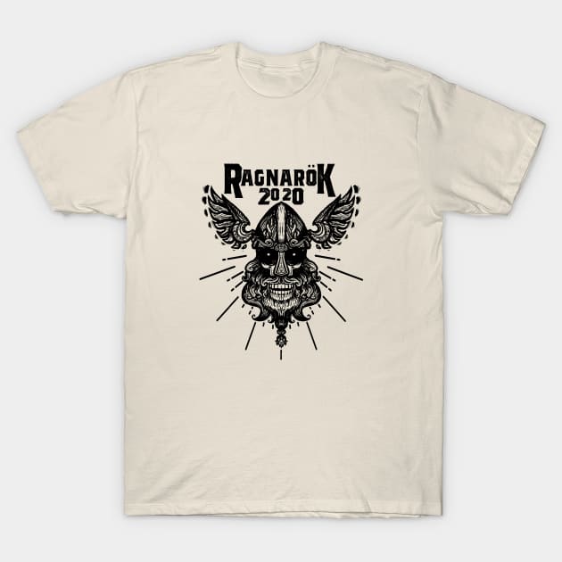 Ragnarok 2020 T-Shirt by Jack Calvin Wolfe Illustrations